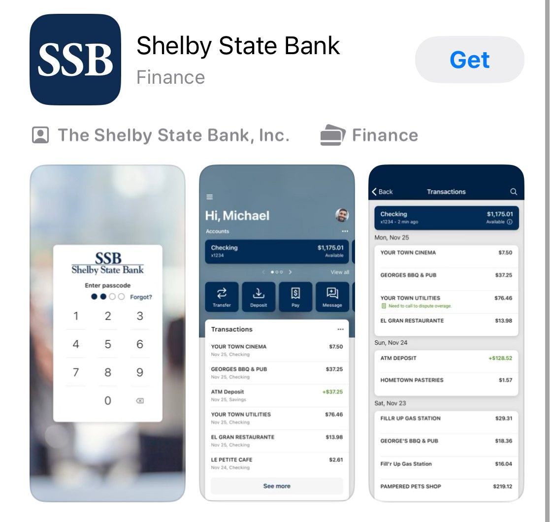 new SSB mobile app