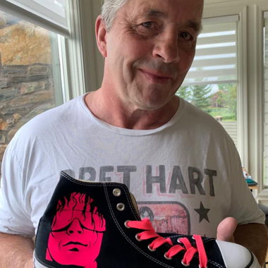 Image for Limited edition Bret "The Hitman Hart" Converse