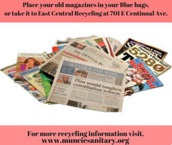 Question: Are Magazines Allowed to be Placed in Blue Bags?