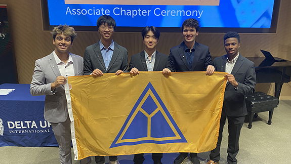Image for Associate Chapter Ceremony held for Carnegie