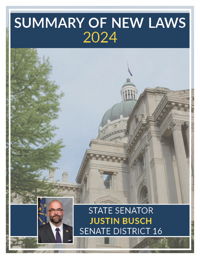 2024 Summary of New Laws - Sen. Busch