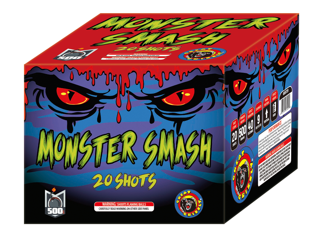 Monster Smash 20 Shot