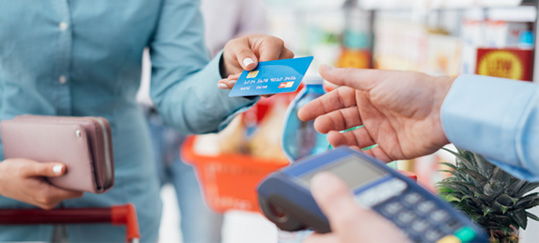 Overdraft Privilege - using a credit card at store