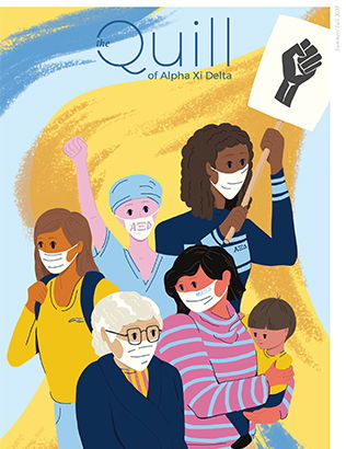 The Quill of Alpha Xi Delta Summer/Fall 2020 Cover of The Quill of Alpha Xi Delta Summer/Fall 2020