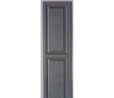 STANDARD LOUVERED SHUTTERS-GRAY STANDARD LOUVERED SHUTTERS-GRAY