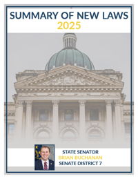 2025 Summary of New Laws - Sen. Buchanan