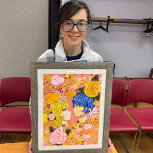 colorful anime painting