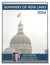 2026 Summary of New Laws - Sen. Freeman