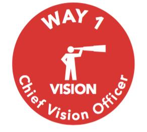 Way 1: Chief Vision Officer Way 1: Chief Vision Officer