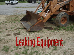 Leaking equipment image Leaking equipment image