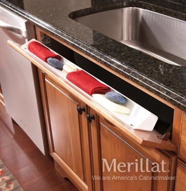 TILT OUT SINK TRAY