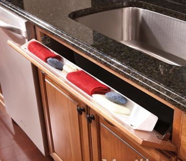 TILT OUT SINK TRAY