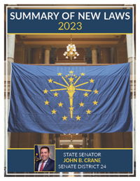 2023 Summary of New Laws - Sen. Crane