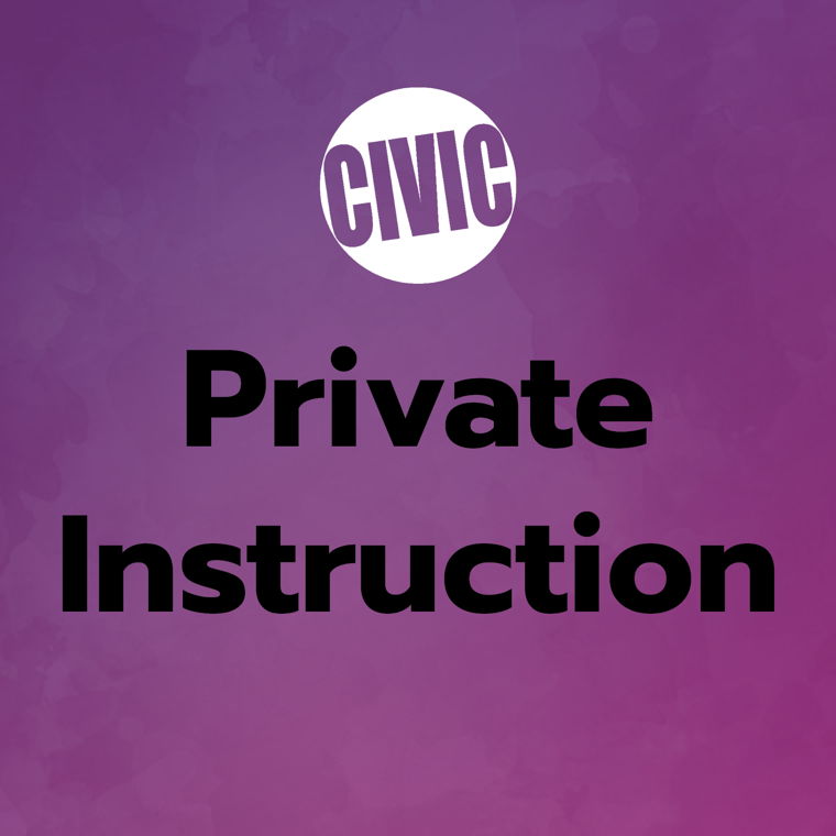 Private Instruction at Civic! Image for Private Instruction at Civic!