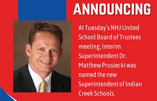 Image for Announcing Superintendent Dr. Matthew Prusiecki