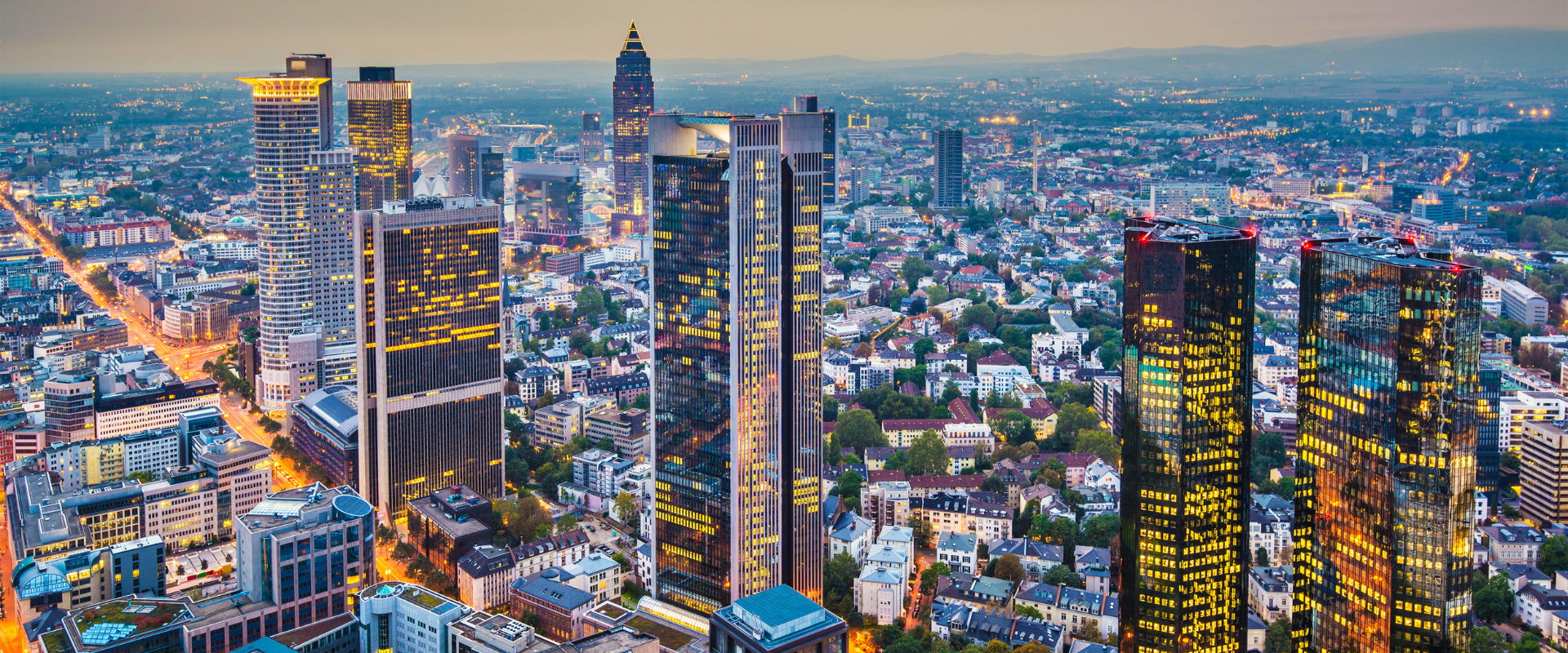 Frankfurt cityscape