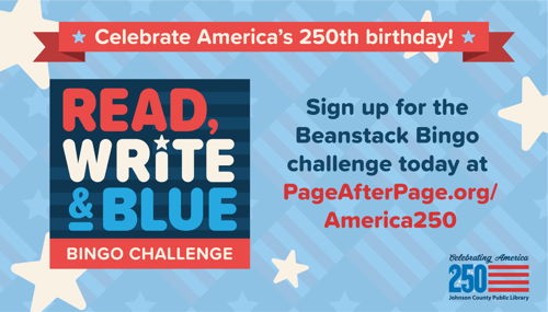 Read, Write & Blue Bingo Challenge