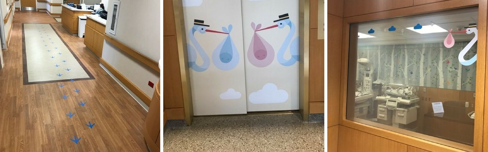 hospital graphics storks