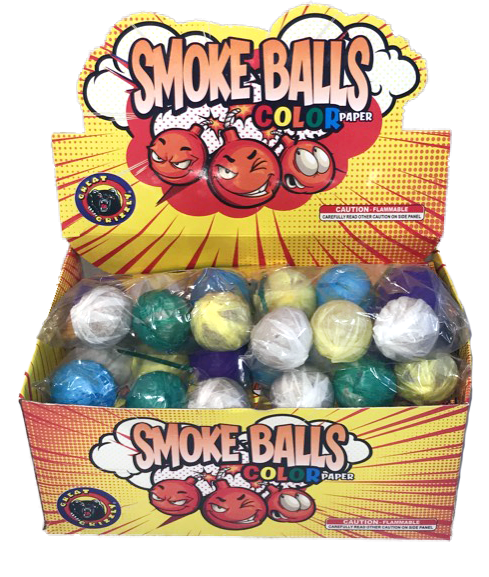 Smoke Balls Color 6 pack (Paper)