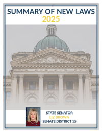 2025 Summary of New Laws - Sen. Brown
