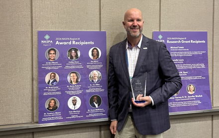 Image for James Madison Alumnus Wins NASPA Award for Outstanding Performance as a Senior Student Affairs Officer