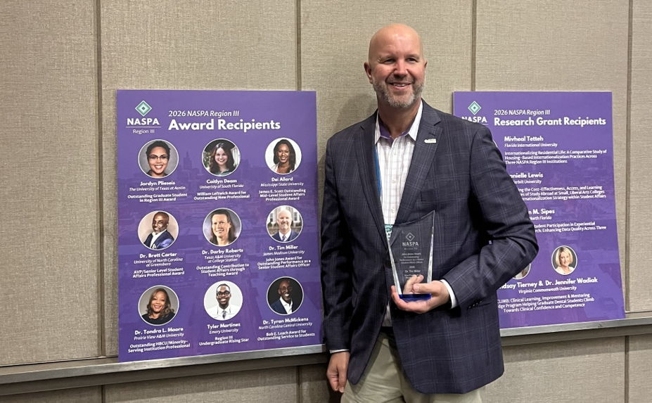 Image for James Madison Alumnus Wins NASPA Award