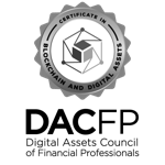 Logo for DACFP Certificate in Blockchain and Digital Assets