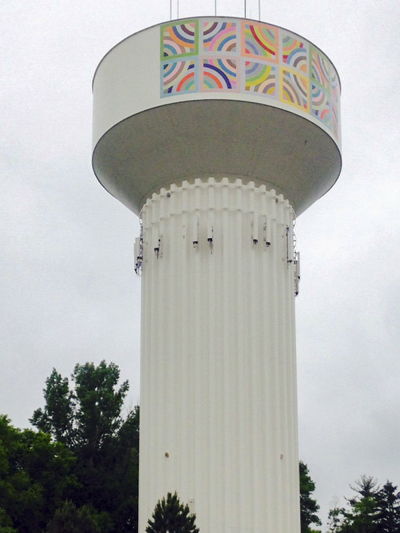 Water Tower Outdoor Wrap