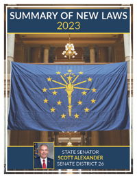 2023 Summary of New Laws - Sen. Alexander