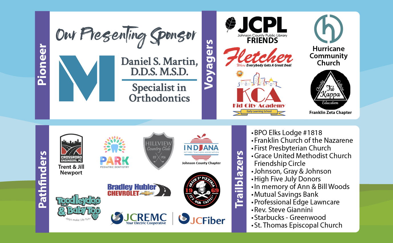 WPF Explore Summer 2025 sponsors logos and list of Explore Summer 2025 sponsors