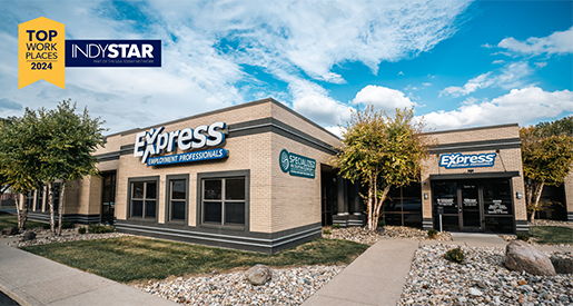 Image for Express Employment Professionals Earns Esteemed Top Workplace Recognition from the Indy Star