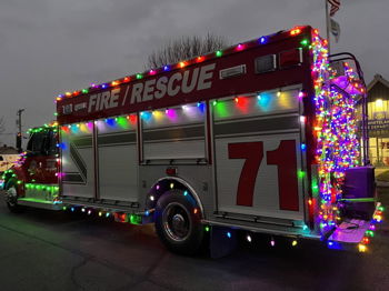 Santa Parade in Whiteland