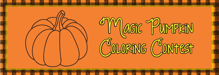 Magic Pumpkin Coloring Contest