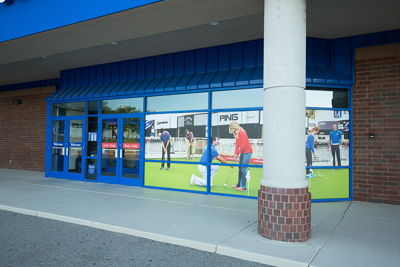 Entrance and Exit Window Graphics