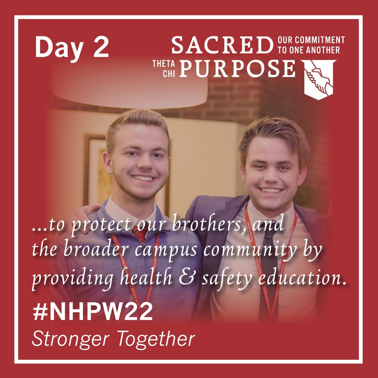 NHPW Day 2 - Sacred Purpose