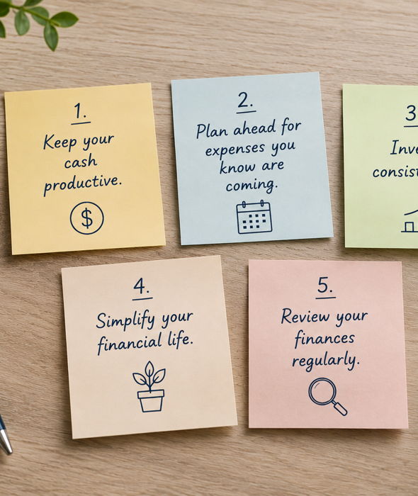 image for Five Financial Habits That Can Make a Difference