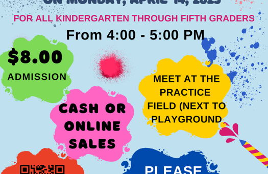 Image for ICMS Presents Color Run on April 14