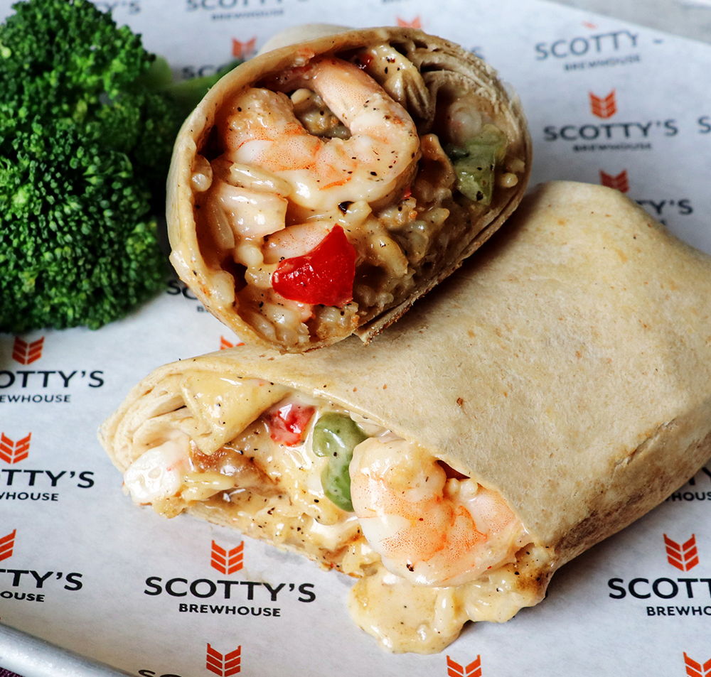 Grilled Shrimp Queso Wrap Grilled Shrimp Queso Wrap