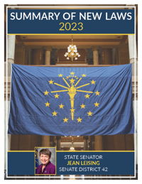 2023 Summary of New Laws - Sen. Leising