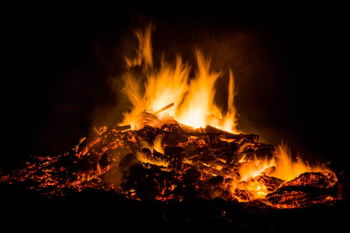 Late Night Farm Bonfire Late Night Farm Bonfire