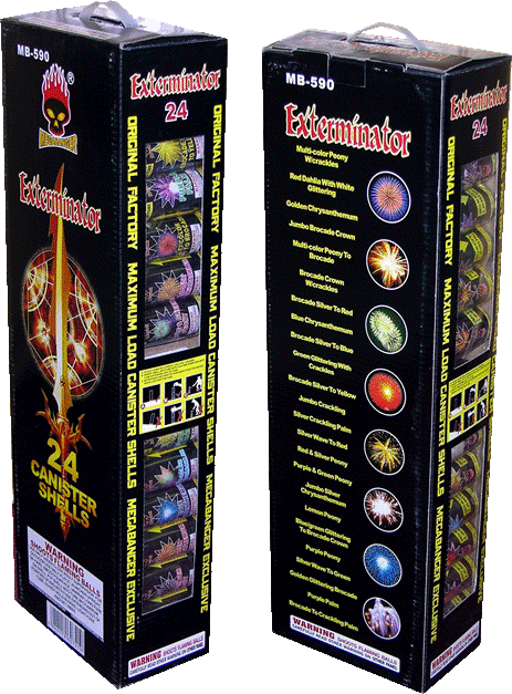 Exterminator 24 Canister Shells
