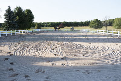 Dressage Riding and Training Arena