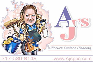 Logo for AJ's Picture Perfect Cleaning