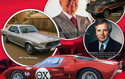 Meet the Theta Chi Visionaries Behind Two Iconic Cars Image for Meet the Theta Chi Visionaries Behind Two Iconic Cars