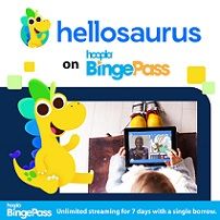 Hellosaurus on hoopla BingePass