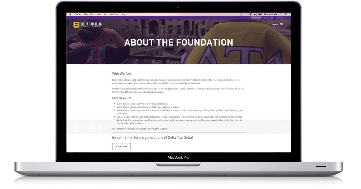 About the Foundation About the Foundation