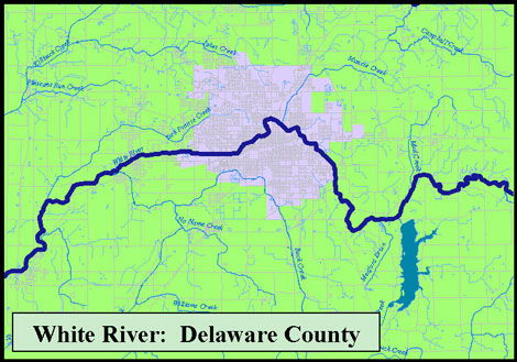 White River Headwaters map image White River Headwaters map image