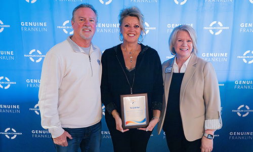 Franklin Chamber Hosts its Annual Meeting and Announces 2025 Award Recipients