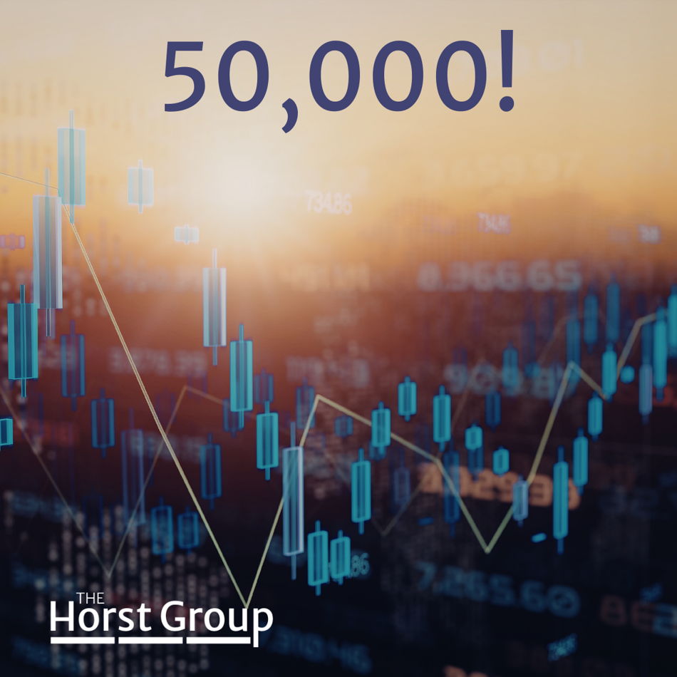 Image for The Dow Has Crossed 50,000. Here’s Why That Might Feel Uncomfortable…and Why That’s Okay