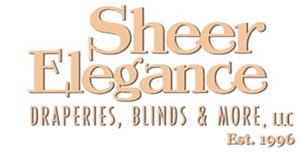 Logo for Sheer Elegance Draperies, Blinds & More